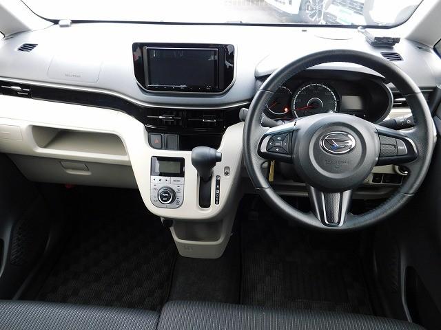 ムーヴ ＸリミテッドＩＩ　ＳＡＩＩＩ　・社外ナビ・Ｂｌｕｅｔｏｏｔｈ・バックカメラ・ＥＴＣ・助手席シートアンダートレー・運転席シートヒーター・プッシュスタート・スマートキー（7枚目）