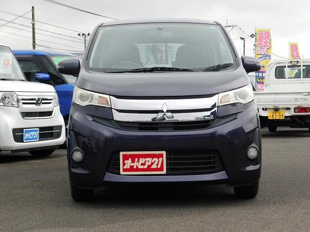 eKカスタム G ・純正ナビ・TV・BluetoothAudio・DISC・プッシュスタート・スマートキー・社外14インチアルミホイール(2枚目)