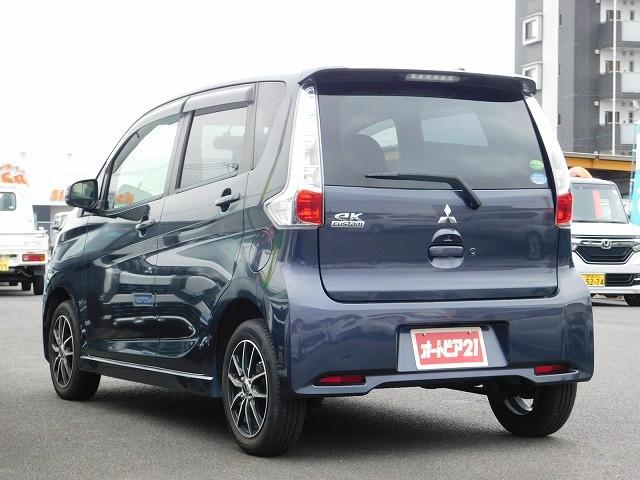 eKカスタム G ・純正ナビ・TV・BluetoothAudio・DISC・プッシュスタート・スマートキー・社外14インチアルミホイール(15枚目)