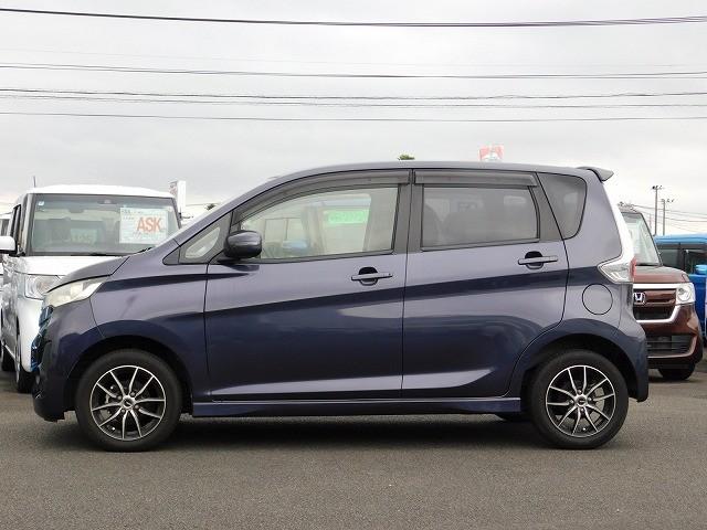 eKカスタム G ・純正ナビ・TV・BluetoothAudio・DISC・プッシュスタート・スマートキー・社外14インチアルミホイール(16枚目)