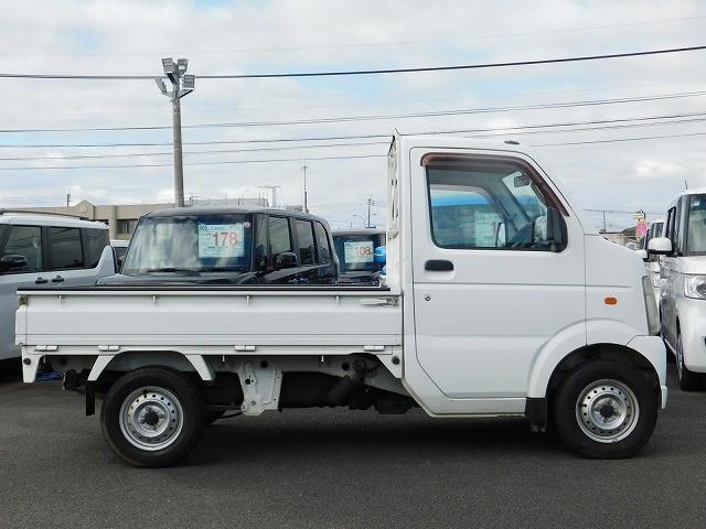 キャリイトラック KCエアコン・パワステ 走行48200km・AT車・パートタイム4WD・ライトレベライザー・ラジオ(4枚目)