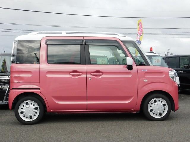 スペーシア ハイブリッドX クラリオンナビ・TV・DISC・両側電動スライドドア・運転席シートヒーター・リアサーキュレーター・ロールサンシェード・スマートキー・リアクリアランスソナー・ツートンカラー・ルーフレール(4枚目)