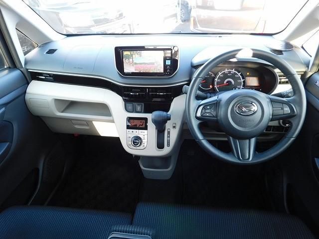 ムーヴ ＸリミテッドＩＩ　ＳＡＩＩＩ　・純正ナビ・ＴＶ・ＤＩＳＣ・Ｂｌｕｅｔｏｏｔｈ・バックカメラ・純正１４インチアルミ・プッシュスタート・スマートキー・運転席シートヒーター（7枚目）