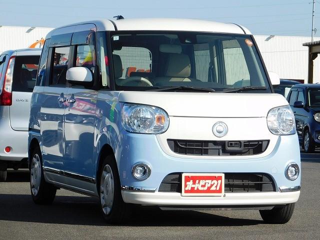 ムーヴキャンバス Ｘリミテッドメイクアップ　ＳＡＩＩ　純正ナビ・ＴＶ・ＤＩＳＣ・Ｂｌｕｅｔｏｏｔｈ・両側電動スライドドア・スマートキー３ケ（3枚目）