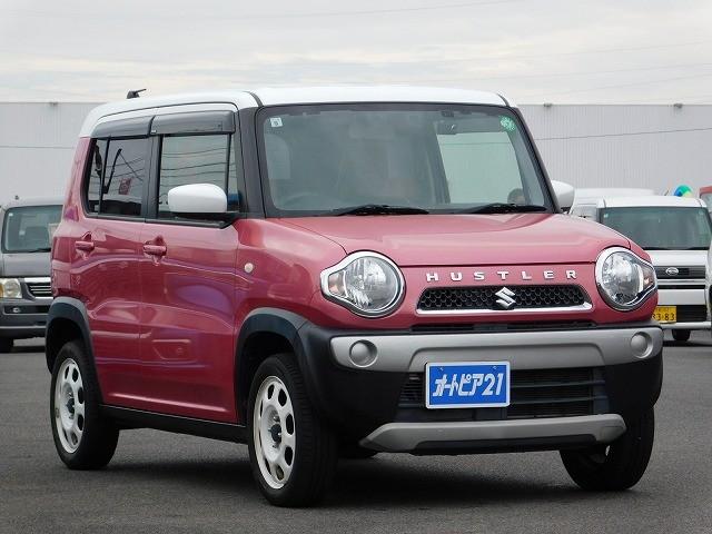 ハスラー G ツートンカラー・社外ナビ・TV・DISC・BT Audio・バックカメラ・前席シートヒーター・Sエネチャージ・社外LEDヘッドライト(3枚目)