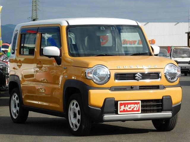 ハスラー ハイブリッドＧ　ツートンカラー・純正ナビ・ＴＶ・ＤＩＳＣ・Ｂｌｕｅｔｏｏｔｈ・全方位カメラ・前席シートヒーター・スマートキー２ケ（3枚目）