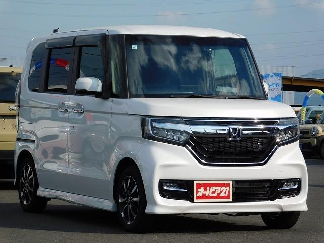 Ｎ－ＢＯＸカスタム Ｇ・Ｌホンダセンシング　・純正ナビ・ＴＶ・ＤＩＳＣ・Ｂｌｕｅｔｏｏｔｈ・バックカメラ・両側電動スライドドア・ＥＴＣ・クルコン・スマートキー２ケ（3枚目）