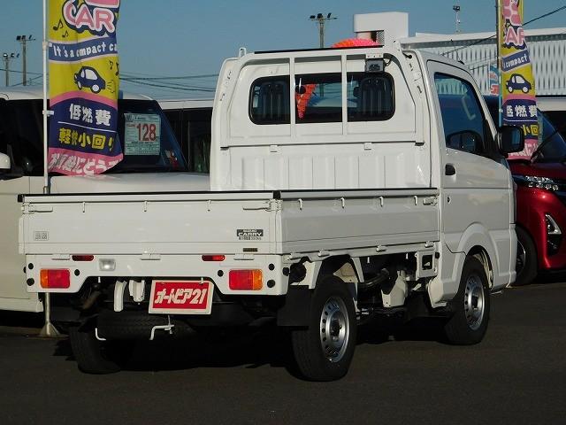 キャリイトラック ＫＣエアコン・パワステ農繁仕様　・走行４９００ｋｍ・デュアルカメラブレーキサポート・５速マニュアル・パートタイム４ＷＤ・ＡＭ／ＦＭラジオ・デフロック・キーレス・ライトレベライザー・ＰＷ（13枚目）