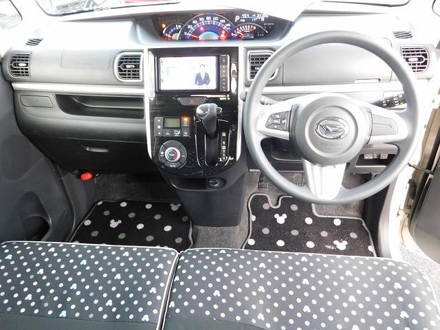 タント カスタムＸ　トップエディションＳＡ　・純正ナビ・ＴＶ・ＤＩＳＣ・Ｂｌｕｅｔｏｏｔｈ・バックカメラ・ミッキーフロアマット＆シートカバー・両側電動スライドドア・ＥＴＣ（7枚目）