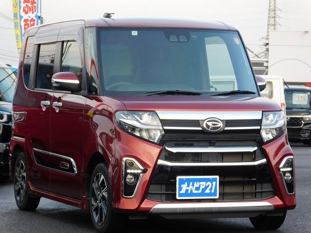 タント カスタムＸスタイルセレクション　・純正ナビ・ＴＶ・ＤＩＳＣ・Ｂｌｕｅｔｏｏｔｈ・バックカメラ・ナビ連動ドラレコ・両側電動スライドドア・前席シートヒーター・運転席ロングスライドシート・スマートキー２ケ（3枚目）