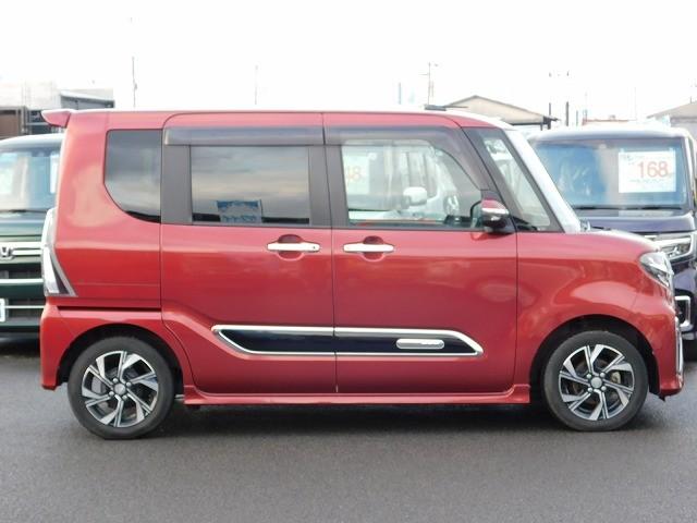 タント カスタムＸスタイルセレクション　・純正ナビ・ＴＶ・ＤＩＳＣ・Ｂｌｕｅｔｏｏｔｈ・バックカメラ・ナビ連動ドラレコ・両側電動スライドドア・前席シートヒーター・運転席ロングスライドシート・スマートキー２ケ（4枚目）