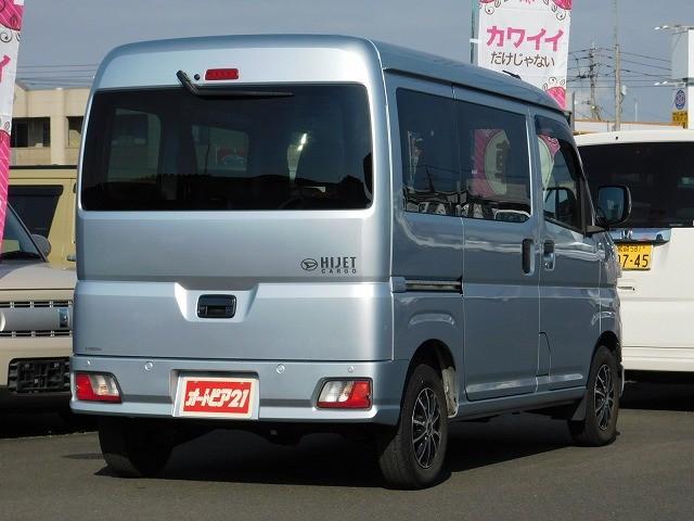 ハイゼットカーゴ クルーズターボＳＡＩＩＩ　・プッシュスタート・スマートキー・後席セパレートシート・純正ナビ・ＴＶ・ＤＩＳＣ・Ｂｌｕｅｔｏｏｔｈ・バックカメラ・クリアランスソナー・４ＷＤ車（13枚目）