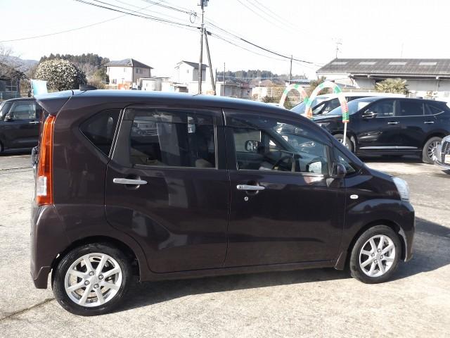 ムーヴ Ｘ　ＳＡＩＩ　ナビ　Ｂカメラ　ＥＴＣ　純正アルミ　スマートキー（4枚目）