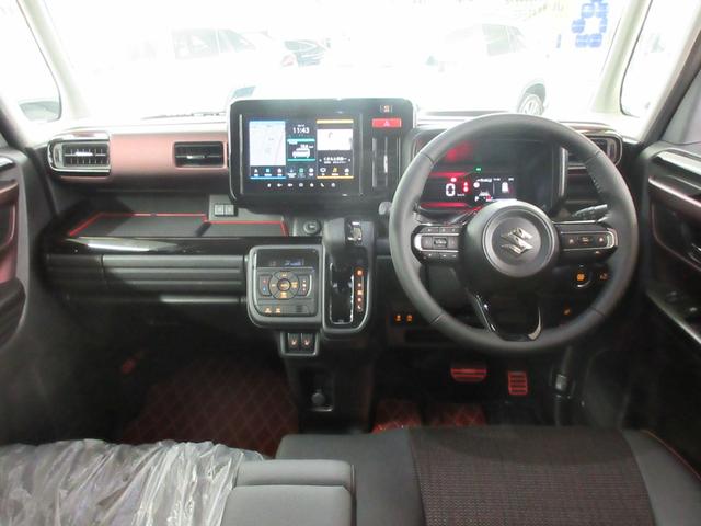 スペーシアカスタム ハイブリッドXS スズキSS 全M付ナビ フルセグ LEDヘッドライト 両側電動スライドドア コーナーセンサー シートヒーター キーレス プッシュスタート クルーズコントロール オートエアコン(3枚目)