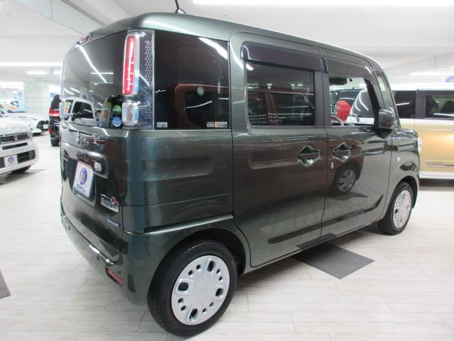 スペーシア ハイブリッドX DCBS ETC ナビ フルセグ CD DVD USB ブルートゥース コーナーセンサー シートヒーター アイドリングストップ 両側電動スライドドア キーレス プッシュスタート(2枚目)