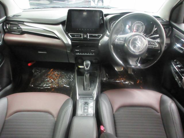 フロンクス ベースグレード　ＤＳＢＳＩＩ　全Ｍ付９インチナビ　フルセグ　バックカメラ　ＬＥＤヘッドライト　コーナーセンサー　シートヒーター　アイドリングストップ　２トーン　キーレス　プッシュスタート　クルーズコントロール（3枚目）