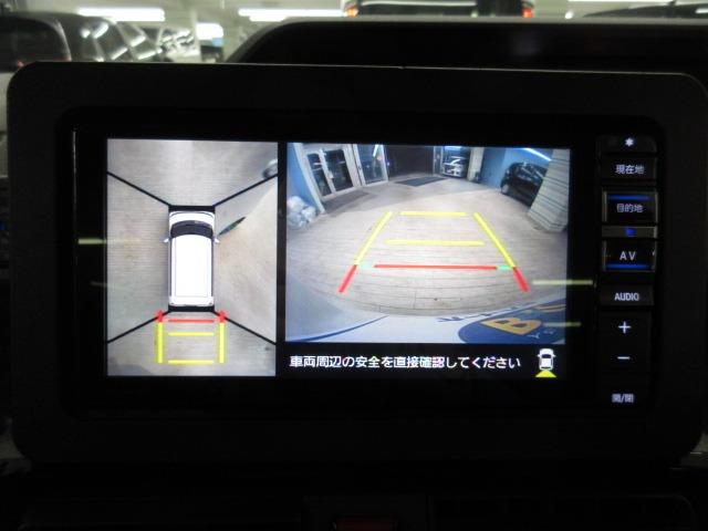 タント カスタムＸセレクション　ナビ　フルセグ　ＣＤ　ＤＶＤ　バックカメラ　サイドカメラ　フロントカメラ　全方位カメラ　ＬＥＤヘッドライト　コーナーセンサー　シートヒーター　アイドリングストップ　両側電動スライドドア　キーレス（7枚目）