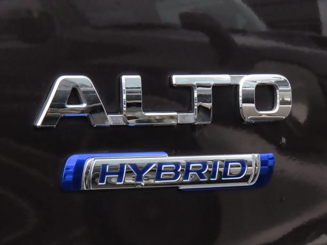 アルト ＨＹＢＲＩＤ　Ｘ　衝突被害軽減ブレーキ　プッシュスタート　スズキセーフティーサポート　衝突被害軽減システム　シートヒーター　オートエアコン　プッシュスタート　オーディオレス車（39枚目）