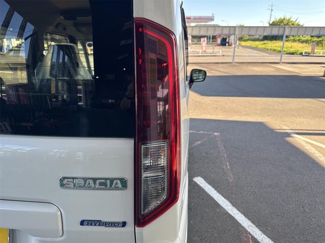スペーシア ハイブリッドX 届け出済み未使用車 バックカメラ 両側電動スライドドア TV クリアランスソナー レーンアシスト 衝突被害軽減システム LEDヘッドランプ スマートキー アイドリングストップ 電動格納ミラー(24枚目)