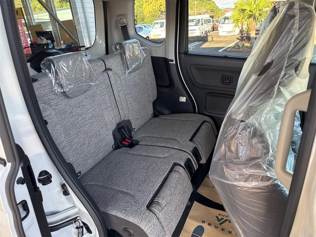 スペーシア ハイブリッドX 届け出済み未使用車 バックカメラ 両側電動スライドドア TV クリアランスソナー レーンアシスト 衝突被害軽減システム LEDヘッドランプ スマートキー アイドリングストップ 電動格納ミラー(34枚目)