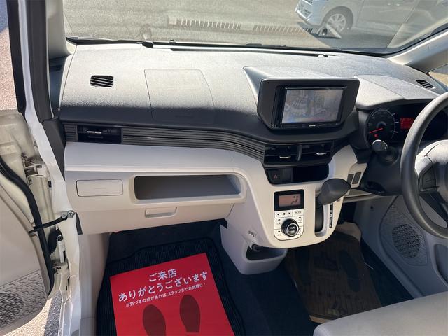 ムーヴ Ｘ　ＳＡＩＩ　ナビ　ＴＶ　クリアランスソナー　衝突被害軽減システム　スマートキー　アイドリングストップ　電動格納ミラー　ベンチシート　ＣＶＴ　盗難防止システム　ＡＢＳ　ＥＳＣ　ＣＤ　ＵＳＢ　Ｂｌｕｅｔｏｏｔｈ（25枚目）