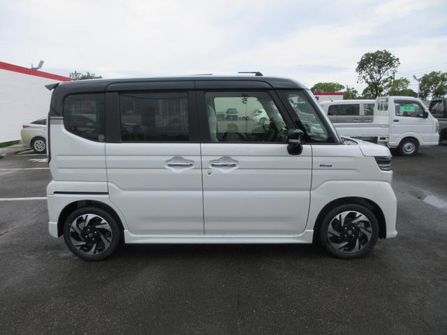 スペーシアカスタム ハイブリッドXS 全方位モニター付ナビTV ヘッドアップディスプレイ SOSボタン スリムサーキュレーター ロールサンシェード USB電源ソケット パーソナルテーブル ステアリングスイッチ ブレーキホールドスイッチ(4枚目)