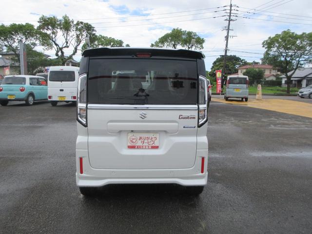 スペーシアカスタム ハイブリッドXS 全方位モニター付ナビTV ヘッドアップディスプレイ SOSボタン スリムサーキュレーター ロールサンシェード USB電源ソケット パーソナルテーブル ステアリングスイッチ ブレーキホールドスイッチ(7枚目)