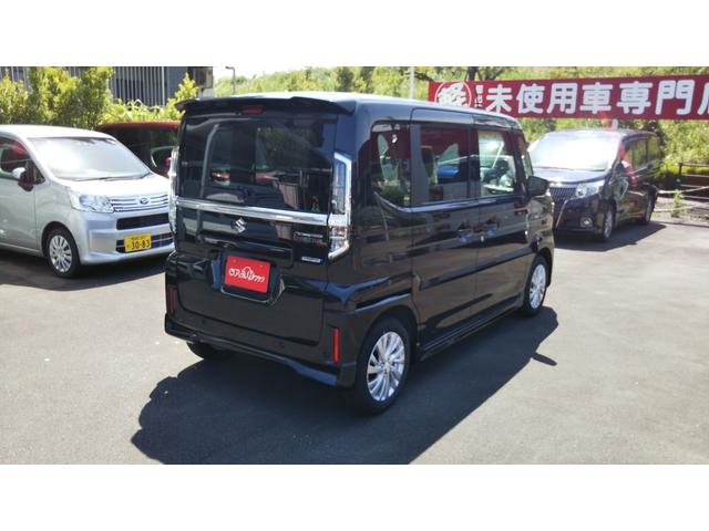 スペーシアカスタム ハイブリッドＧＳ　スズキセーフティーサポート　クルーズコントロール　コーナーセンサー　シートヒーター　アルミホイール１４インチ　電動パーキングブレーキ　両側スライド片側パワースライドドア　スマートキー　プッシュスタート（8枚目）