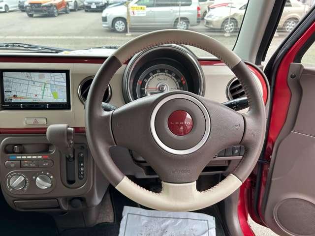 アルトラパンショコラ G 7インチフルセグナビゲーション バックカメラ ドライブレコーダー前方後方 フロアマット ドアバイザー スマートキー プッシュスタート 集中ドアロック プライバシーガラス ディスチャージランプ(16枚目)