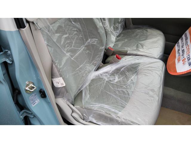 アルトラパン Ｘ　オフブルー／ベージュ２トーン　全方位モニター用カメラパッケージ　スズキセーフティサポート　シートヒーター　コーナーセンサー　アルミホイール１４インチ　スマートキー　プッシュスタート　集中ドアロック（13枚目）