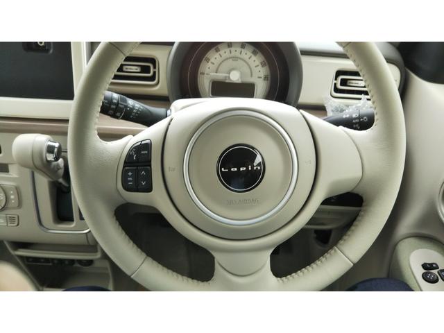 アルトラパン Ｘ　オフブルー／ベージュ２トーン　全方位モニター用カメラパッケージ　スズキセーフティサポート　シートヒーター　コーナーセンサー　アルミホイール１４インチ　スマートキー　プッシュスタート　集中ドアロック（16枚目）