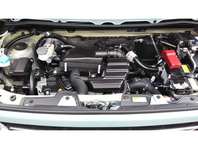 アルトラパン Ｘ　オフブルー／ベージュ２トーン　全方位モニター用カメラパッケージ　スズキセーフティサポート　シートヒーター　コーナーセンサー　アルミホイール１４インチ　スマートキー　プッシュスタート　集中ドアロック（17枚目）