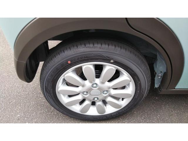 アルトラパン Ｘ　オフブルー／ベージュ２トーン　全方位モニター用カメラパッケージ　スズキセーフティサポート　シートヒーター　コーナーセンサー　アルミホイール１４インチ　スマートキー　プッシュスタート　集中ドアロック（19枚目）