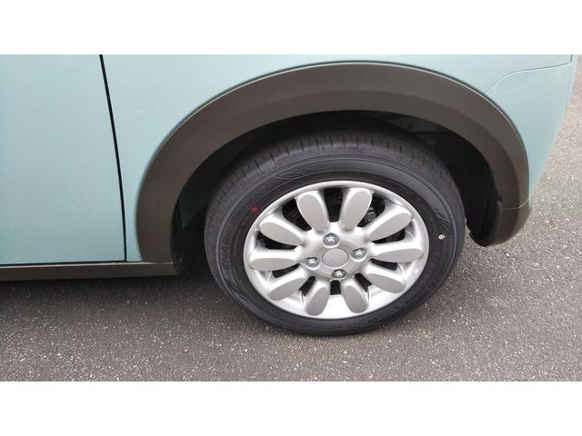 アルトラパン Ｘ　オフブルー／ベージュ２トーン　全方位モニター用カメラパッケージ　スズキセーフティサポート　シートヒーター　コーナーセンサー　アルミホイール１４インチ　スマートキー　プッシュスタート　集中ドアロック（20枚目）