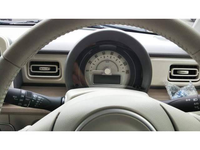 アルトラパン Ｘ　オフブルー／ベージュ２トーン　全方位モニター用カメラパッケージ　スズキセーフティサポート　シートヒーター　コーナーセンサー　アルミホイール１４インチ　スマートキー　プッシュスタート　集中ドアロック（25枚目）