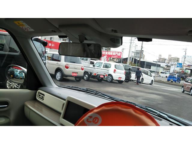 アルトラパン Ｘ　オフブルー／ベージュ２トーン　全方位モニター用カメラパッケージ　スズキセーフティサポート　シートヒーター　コーナーセンサー　アルミホイール１４インチ　スマートキー　プッシュスタート　集中ドアロック（37枚目）