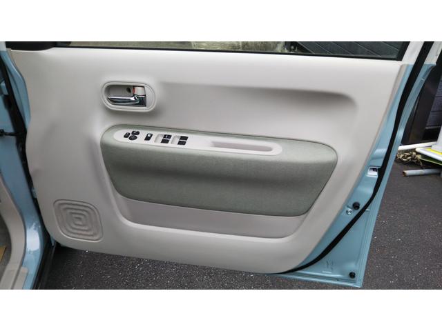 アルトラパン Ｘ　オフブルー／ベージュ２トーン　全方位モニター用カメラパッケージ　スズキセーフティサポート　シートヒーター　コーナーセンサー　アルミホイール１４インチ　スマートキー　プッシュスタート　集中ドアロック（39枚目）