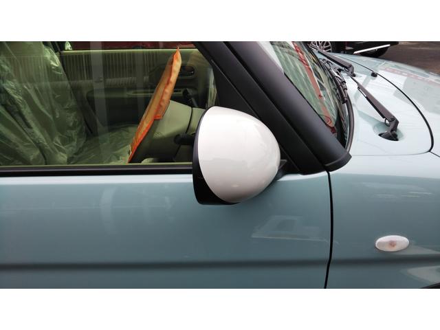 アルトラパン Ｘ　オフブルー／ベージュ２トーン　全方位モニター用カメラパッケージ　スズキセーフティサポート　シートヒーター　コーナーセンサー　アルミホイール１４インチ　スマートキー　プッシュスタート　集中ドアロック（42枚目）