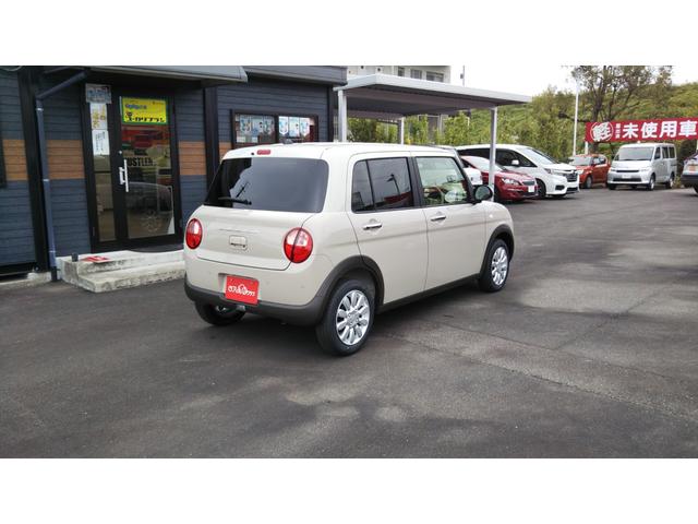 アルトラパン Ｘ　ベージュ２トーン　ディスプレイオーディオ　バックモニター　スズキセーフティサポート　シートヒーター　コーナーセンサー　アルミホイール１４インチ　スマートキー　プッシュスタート　集中ドアロック　キーレス（8枚目）