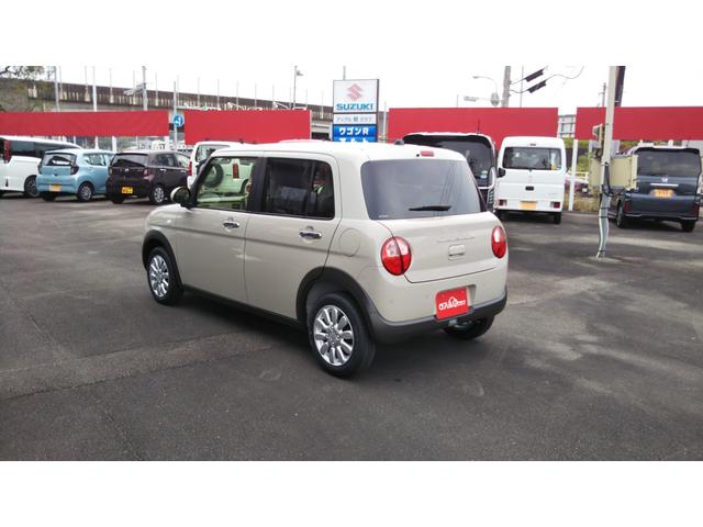 アルトラパン Ｘ　ベージュ２トーン　ディスプレイオーディオ　バックモニター　スズキセーフティサポート　シートヒーター　コーナーセンサー　アルミホイール１４インチ　スマートキー　プッシュスタート　集中ドアロック　キーレス（9枚目）