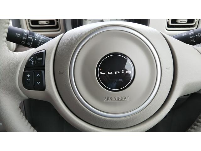 アルトラパン Ｘ　ベージュ２トーン　ディスプレイオーディオ　バックモニター　スズキセーフティサポート　シートヒーター　コーナーセンサー　アルミホイール１４インチ　スマートキー　プッシュスタート　集中ドアロック　キーレス（16枚目）
