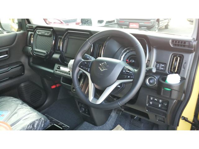 ハスラー ハイブリッドＸ　イエロー／ガンメタ２トーン　スズキセーフティサポート　クルーズコントロール　コーナーセンサー　ＬＥＤヘッドライト　オートライト　オートエアコン　スマートキー　プッシュスタート　集中ドアロック（15枚目）