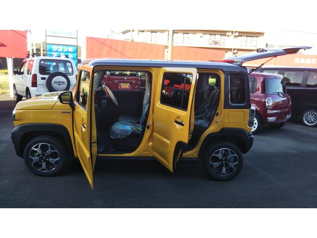 ハスラー ハイブリッドＸ　イエロー／ガンメタ２トーン　スズキセーフティサポート　クルーズコントロール　コーナーセンサー　ＬＥＤヘッドライト　オートライト　オートエアコン　スマートキー　プッシュスタート　集中ドアロック（49枚目）