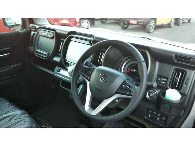 ハスラー タフワイルド　全方位モニター付きナビゲーション　スズキセーフティサポート　クルーズコントロール　コーナーセンサー　ＬＥＤヘッドライト　オートライト　オートエアコン　スマートキー　プッシュスタート　集中ドアロック（15枚目）