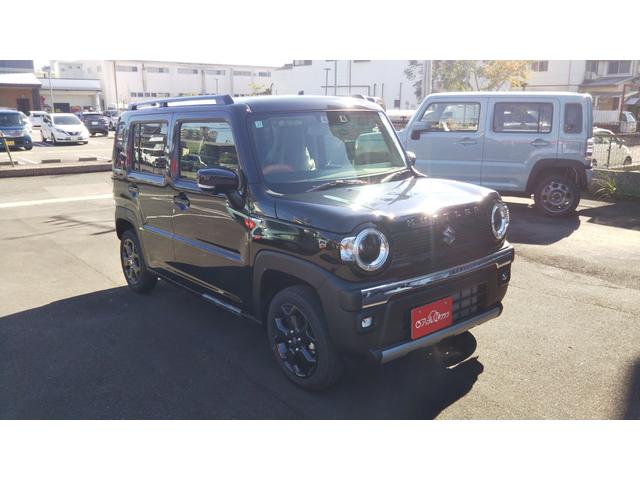 ハスラー タフワイルドターボ　全方位モニター付きナビゲーション　スズキセーフティサポート　クルーズコントロール　コーナーセンサー　ＬＥＤヘッドライト　オートライト　オートエアコン　スマートキー　プッシュスタート　集中ドアロック（6枚目）