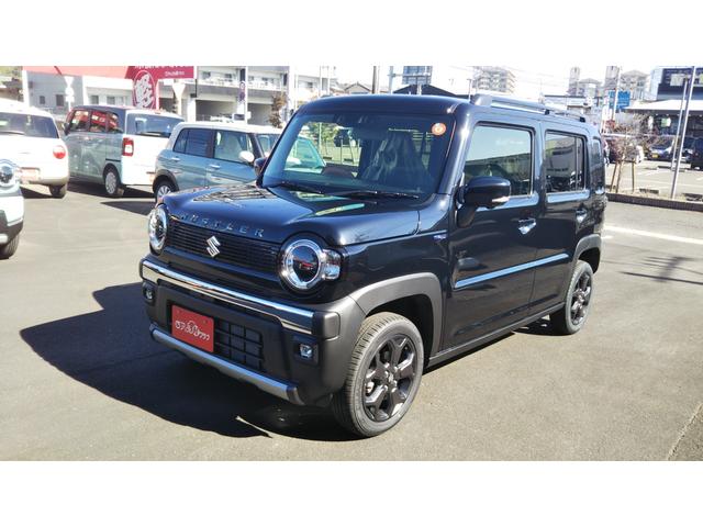 ハスラー タフワイルドターボ　全方位モニター付きナビゲーション　スズキセーフティサポート　クルーズコントロール　コーナーセンサー　ＬＥＤヘッドライト　オートライト　オートエアコン　スマートキー　プッシュスタート　集中ドアロック（7枚目）