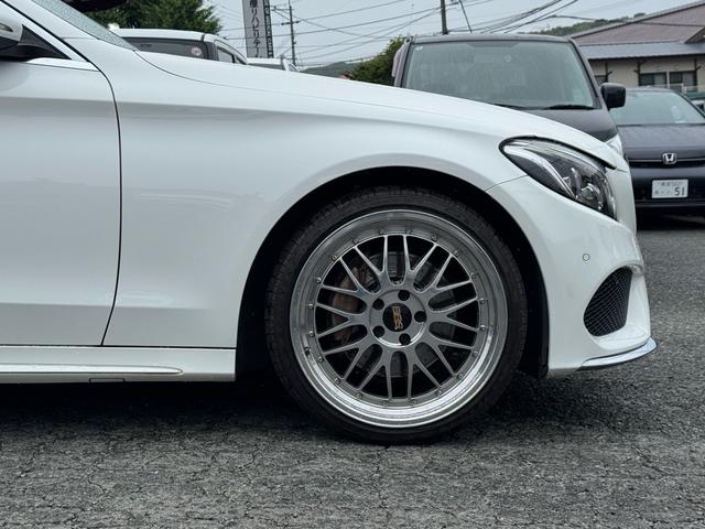 Ｃクラス Ｃ２００アバンギャルド　ＡＭＧライン　社外１９インチアルミ　パドルシフト　パワーシート　シートヒーター　ナビ　ＴＶ　Ｂｌｕｅｔｏｏｔｈ　バックカメラ　ＥＴＣ　ドラレコ　クリアランスソナー（8枚目）