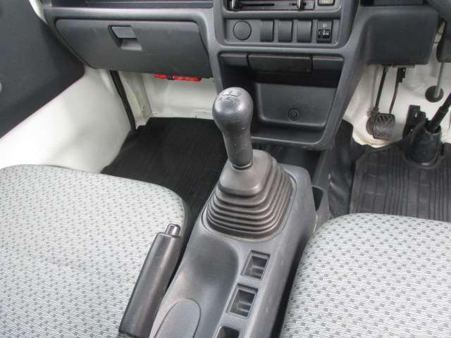 キャリイトラック KCエアコン・パワステ 5速MT エアコン パワステ エアバッグ 3方開き(11枚目)