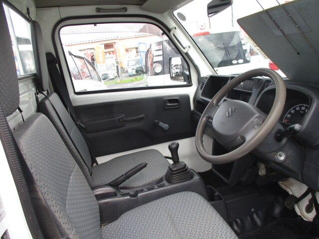 キャリイトラック KCエアコン・パワステ 5速MT エアコン パワステ エアバッグ 3方開き(14枚目)
