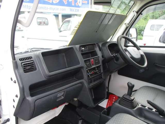 キャリイトラック KCエアコン・パワステ 5速MT エアコン パワステ エアバッグ 3方開き(20枚目)